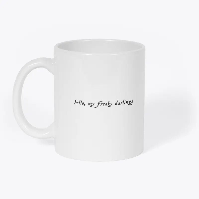 HMFD white mug